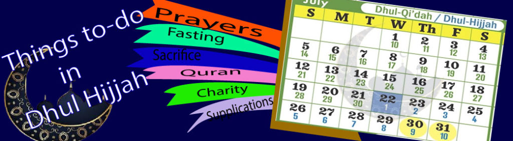 tings to do in first ten days of dhul hijjah
